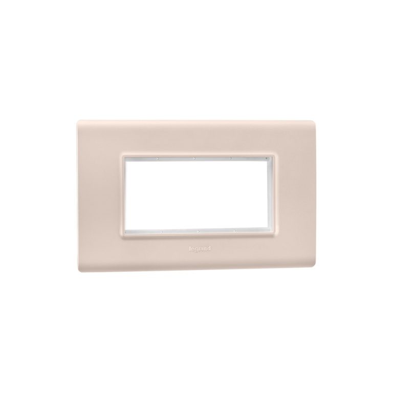 Allzy Cover Plate with Frame-4 Module-Rose Gold Legrand 681358 lg 681358 web r 7bxslng0x8hvozts