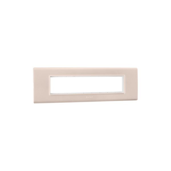 Allzy Cover Plate with Frame-9 Module-Rose Gold Legrand 681362 lg 681362 web r jhtislqlotx8h06x