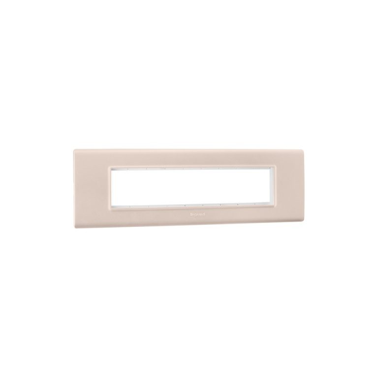 Allzy Cover Plate with Frame-9 Module-Rose Gold Legrand 681362 lg 681362 web r jhtislqlotx8h06x