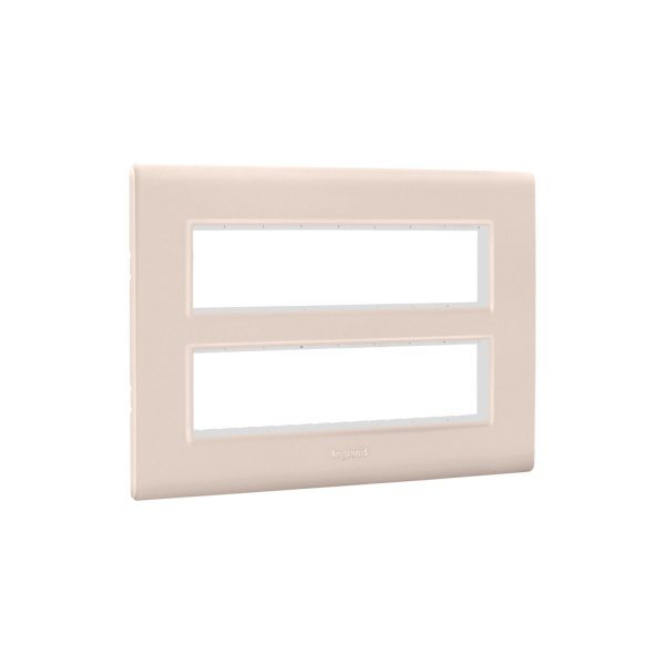 Allzy Cover Plate with Frame-12 Module-Rose Gold Legrand 681363 lg 681363 web r qhhmsu8brzainwss