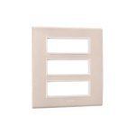 Allzy Cover Plate with Frame-18 Module-Rose Gold Legrand 681365 lg 681365 web r auos2m6wgmnrb3ao