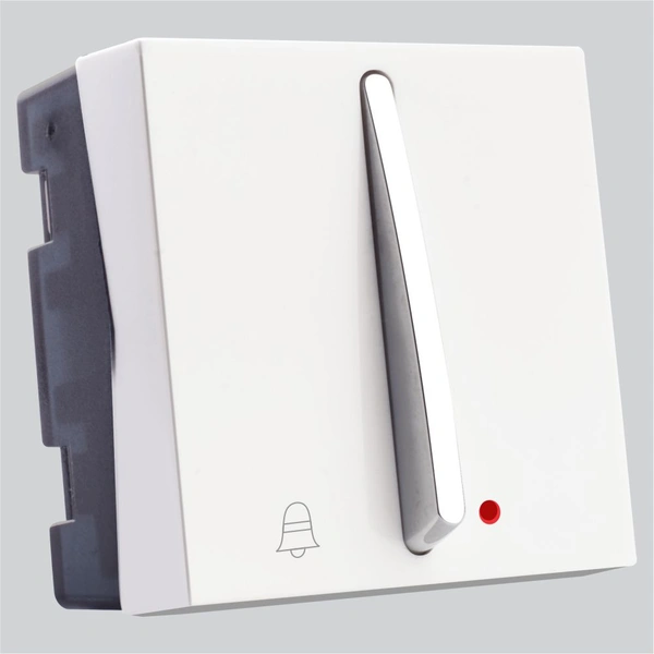 Bell Push Switch With Indicator White Slimz Lisha 7403WH lisha special7 slimz bell push 10a 2m with indicat 1678965684776 sku