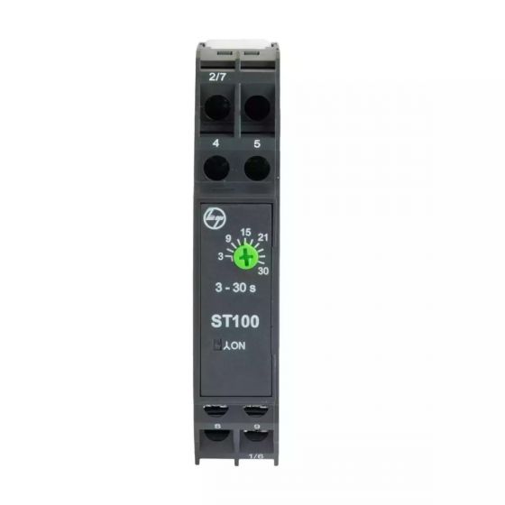 st80328oooo_st100_front.jpg Electronic Star-Delta Timer type ST100, 160-500V, for 3-30sec L T ST80328OOOO st80328oooo st100 front