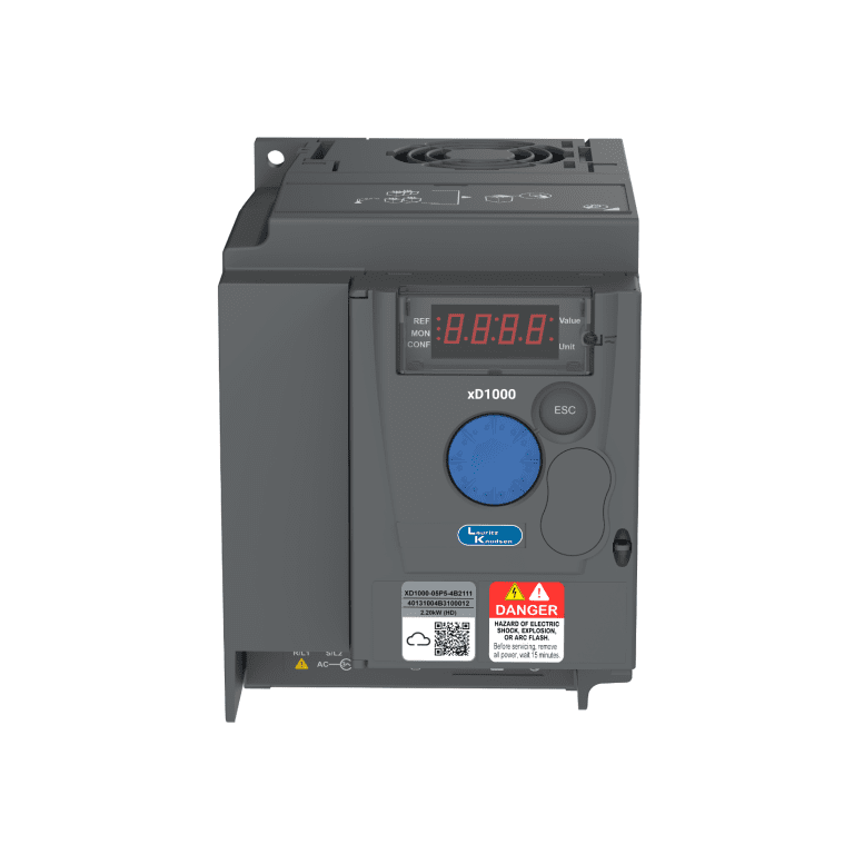 xD1000 Series 415V Drive 2.20kW HD L T XD1000-05P5-4B2111 xd1000 05p5 4b2111 xd1000 415v drive 2.20kw hd front 1