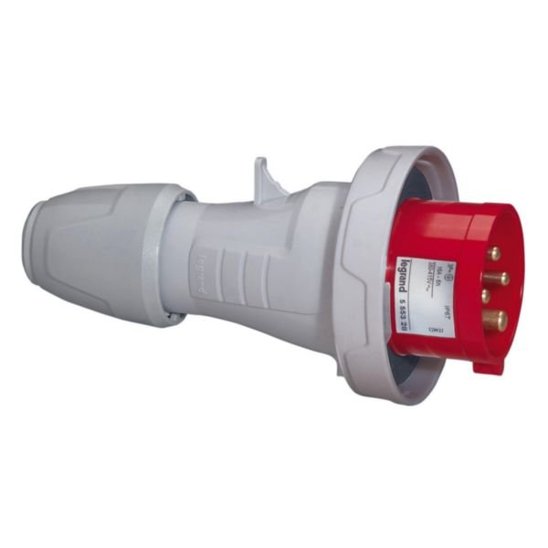 Straight plug P17 IP66 67 380 415 V 16 A 3P E , 555328 Legrand 555328 legrand