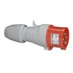 Straight plug P17 IP44 380 415 V 16 A 3P E , 555128 Legrand lg 555128 web r