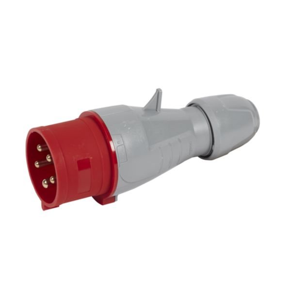 Straight plug P17 IP44 380 415 V 32 A 3P N E , 555239 Legrand lg 555239 web r
