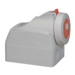 Surface mounting socket P17 IP66 67 380 415 V 32 A 3P N E , 555459 Legrand lg 555459 web r