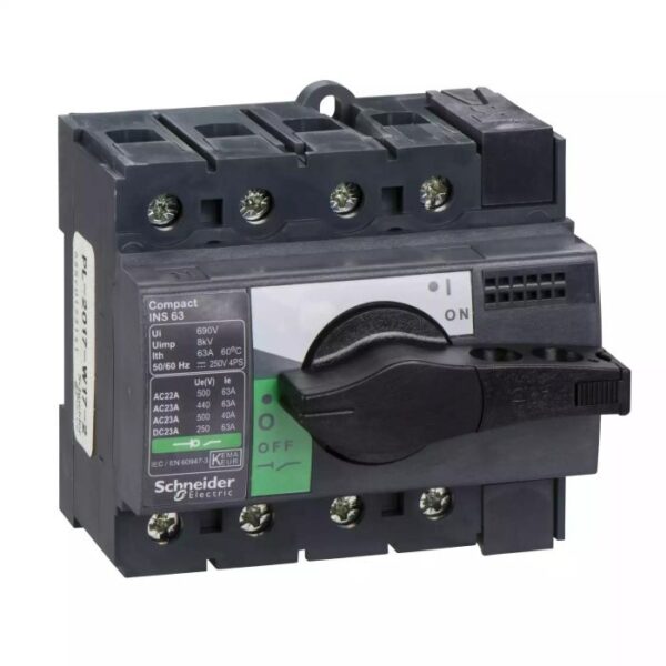 28903 | Non-Automatic Switch, Interpact In63 4P - Schneider Electric