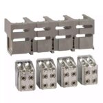 33641 4 CONNECTORS FOR 4X150MM2 BARE CABLES AN Schneider Electric Image