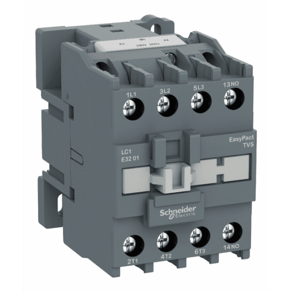 LC1E3201M5WB | EasyPact TVS contactor 3P(3 NO) - AC3 - 400 V 32A - 220 V AC coil wide range - Schneider Electric