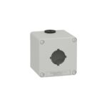 XAPD1601 | Empty Grey 1 Hole Control Box,1 Cut-Out 30Mm With Notches, 80 X 80 X 77, Ul Culus - Schneider Electric