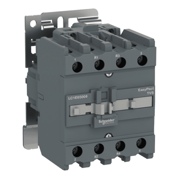 LC1E65008F7IN | EasyPact TVS contactor 4P(4 NO) - AC-1 - 400 V 60A - 415 V AC coil wide range - Schneider Electric