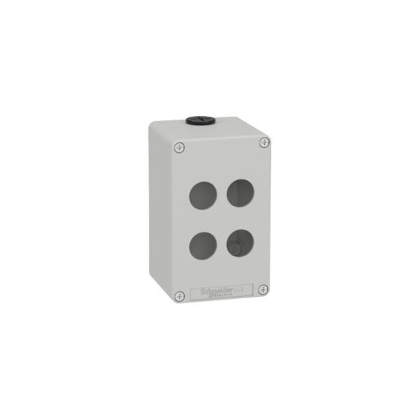 XAPD2504 | EMPTY GREY 4 HOLES CONTROL BOX - Schneider Electric