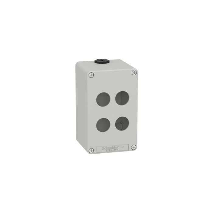 53.jpg XAPD2504 | EMPTY GREY 4 HOLES CONTROL BOX - Schneider Electric - Image 1