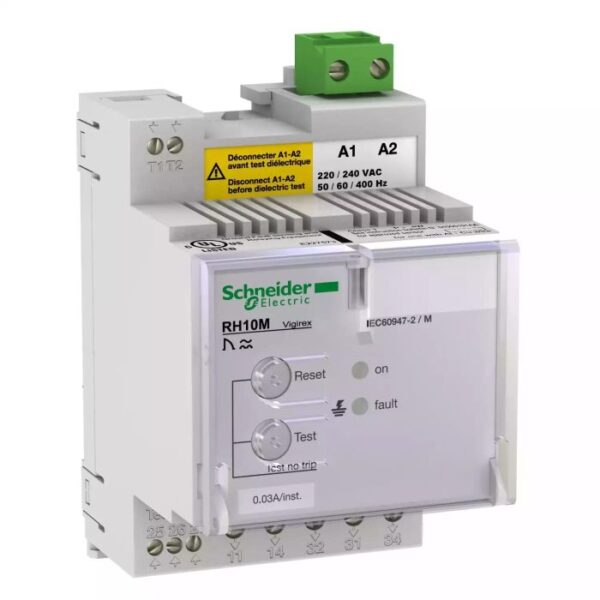 56130 | EARTH LEAKAGE RELAY RH10M 30 MA 240 V - Schneider Electric