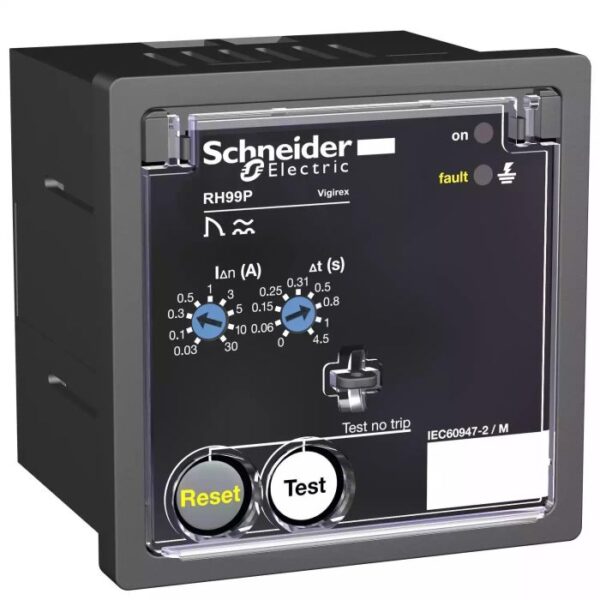 56272 EARTHLEAKAGE RELAY RH99P WITH MANUAL RES Schneider Electric Image