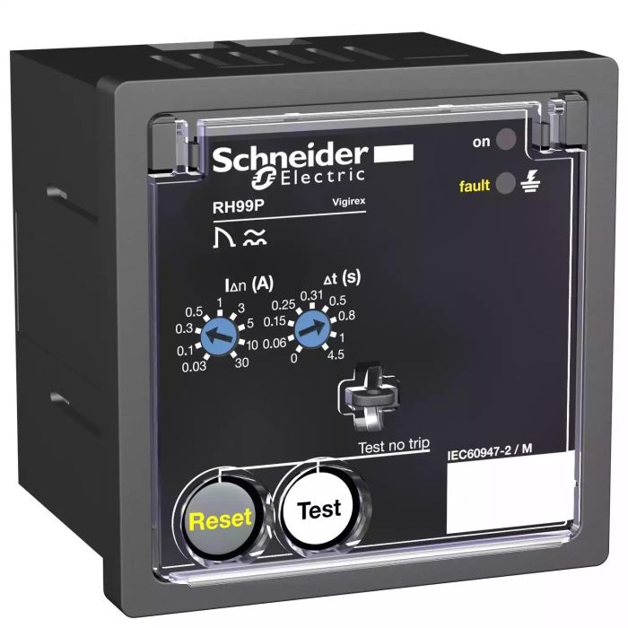 56273.jpg 56273 EARTHLEAKAGE RELAY RH99P WITH MANUAL RES Schneider Electric Image