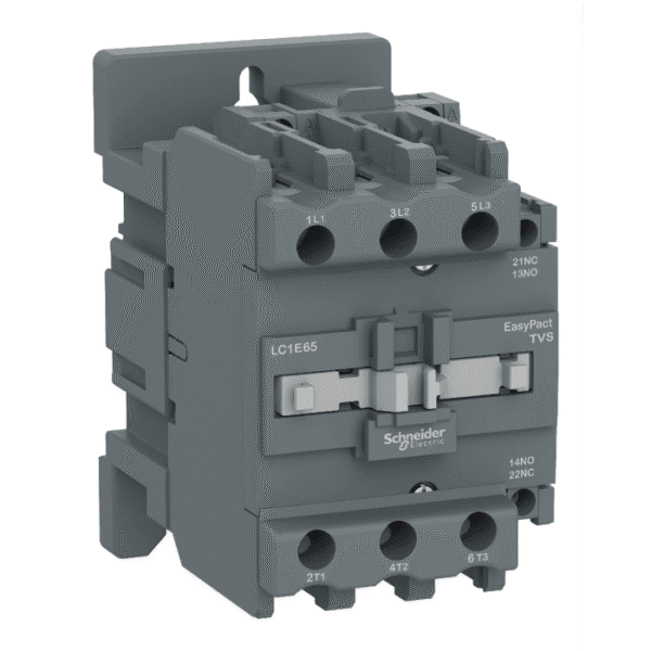 LC1E40B01M5WB | EasyPact TVS contactor 3P(3 NO) - AC3 - 400 V 50A - 220 V AC coil wide range - Schneider Electric