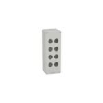 XAPD4508 | EMPTY GREY 8 HOLES CONTROL BOX - Schneider Electric