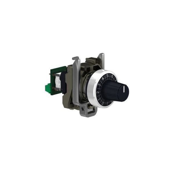 XB4BD912R10K | Head and potentiometer R10K_metal - Schneider Electric
