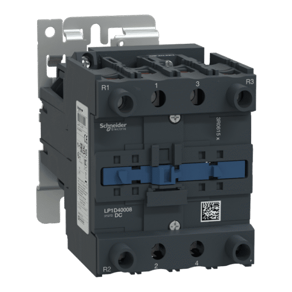 LP1D40008FD | TeSys D contactor - 4P(2 NO + 2 NC) - AC-1 - <= 440 V 60 A - 110 V DC coil - Schneider Electric