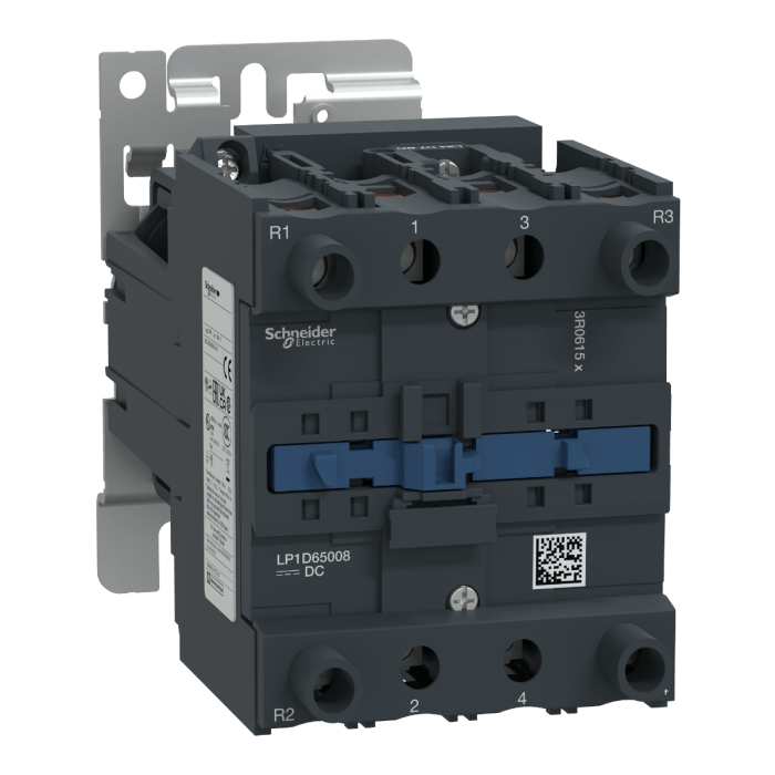LP1D65008FD TeSys D contactor 4P 2 NO 2 NC AC-1 Image