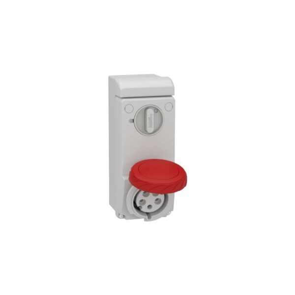 83097 | SOCKET UNIKA W/INTERLOCK 32A 3P-N-E 380- - Schneider Electric