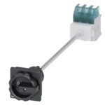 3LD2213-0TK51 | SENTRON, Switch disconnector 3LD, main switch, 3-pole, Iu: 32 A, Operating power / at AC-23 A at 400 V: 11.5 kW, floor mounting with door coupling, rotary operating mechanism, black, 4-hole mounting of the handle - Siemens