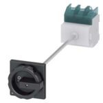 3LD2714-0TK51 | SENTRON, Switch disconnector 3LD, main switch, 3-pole, Iu: 100 A, Operating power / at AC-23 A at 400 V: 37 kW, floor mounting with door coupling, rotary operating mechanism, black, 4-hole mounting of the handle - Siemens