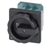 3LD2504-0TK51 | SENTRON, Switch disconnector 3LD, main switch, 3-pole, Iu: 63 A, Operating power / at AC-23 A at 400 V: 22 kW, front-mounted, rotary operating mechanism, black, 4-hole mounting of the handle - Siemens