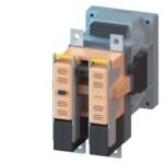 3TC5217-0AF4 | contactor, frame size 8, 2-pole, DC-3 and 5, 220 A auxiliary switch 22 (2 NO + 2 NC) 110 V DC DC operation - Siemens