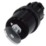 3SU1000-5RF11-0AA0 | Siemens keyswitch, B, 22 mm, round, plastic, lock number E2 (VW), without key, 2 switch positions O-I, latching, actuating angle 90°, 10:30h/13:30h, key removal O+I - Siemens