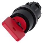 3SU1000-4FC01-0AA0 | Key-operated switch O.M.R, 22 mm, round, plastic, lock number 73037, red, with 2 keys, 2 switch positions O<I, momentary contact type, Actuating angle 45°, 10:30h/12h, Key removal O - Siemens