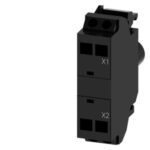 3SU1401-1BF60-3AA0 | LED module with integrated LED 230 V AC, white, spring-type terminal, for front plate mounting - Siemens