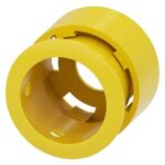 3SU1950-0DX30-0AA0 | Protective collar for emergency stop mushroom pushbutton, 40 mm, for 5 padlocks, yellow; metal - Siemens