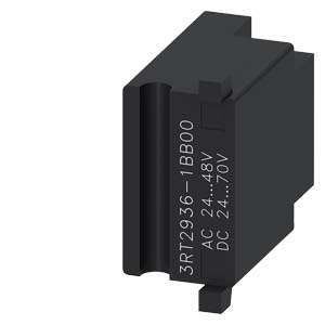 G_IC03_XX_17322i.jpg 3RT2936-1BB00 | surge suppressor, varistor, 24-48 V AC, 50/60 Hz, 24-70 V DC, for contactors 3RT2.3 and 3RT2.4 - Siemens - Image 1