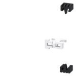 3RA2912-2H | Mechanical connectors Lateral interlock for contactor 3RT2.1 consists of 2 connectors and 1 anchor for 1 combination - Siemens