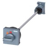 3RV2926-1K | Door-coupling rotary operating mechanism For circuit breaker Size S00...S3, black 330 mm shaft - Siemens