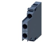 3RH2921-1DA20 | auxiliary switch, lateral, 2 NO, on the left: 53/54, 63/64, on the right: 33/34, 43/44, current path: 1 NO, 1 NO, screw terminal, for contactors 3RT2 and contactor relays 3RH2 - Siemens