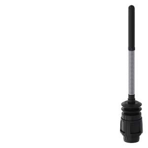 G_NSW0_XX_90448i.jpg 3SE5000-0AR01 | Actuator head: spring rod for position switches 3SE51/52 only with snap-action contacts, total length 142.5 mm, Plunger = 50 mm, Plunger = 50 mm, made of plastic - Siemens - Image 1