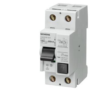 P_I201_XX_05662i.jpg 5SM3418-6KK | Residual current operated circuit breaker, 2-pole, type A, In: 100 A, 100 mA, Un AC: 230 V - Siemens - Image 1