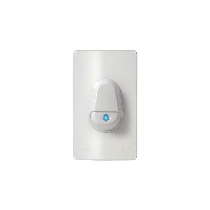 a3031wbp_we_web.jpg A3031WBP_WE | Weatherproof IP44 Door Bell Switch - White - Schneider Electric - Image 1