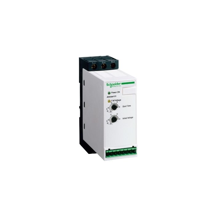 ats01n125ft.jpg ATS01N125FT Soft starter for asynchronous motor ATS01 25 A 110.480V 2.2.11 KW Schneider Electric ats01n125ft