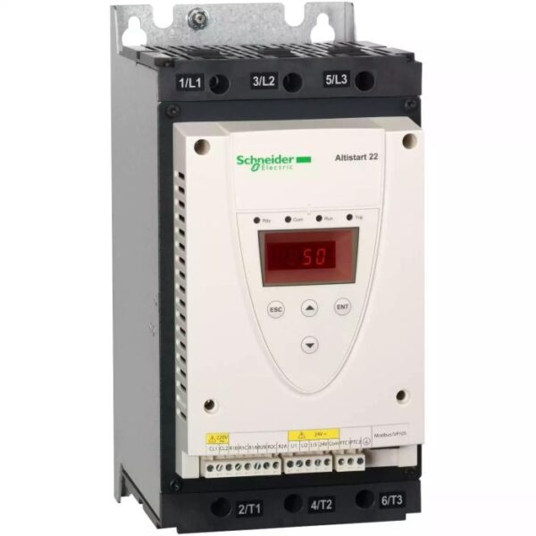 ATS22D75Q ELECTRONIC SOFT STARTER CONTROL 220V POW Schneider Electric ats22d75q