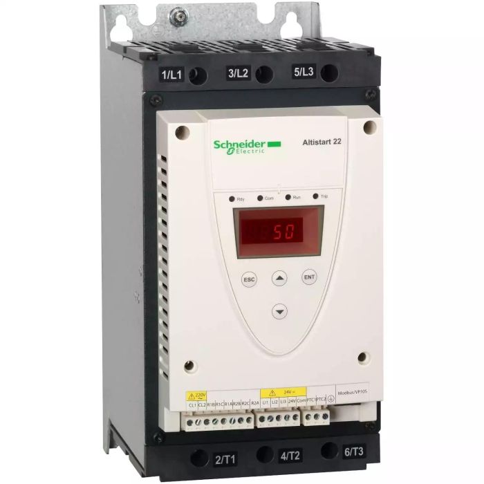 ATS22D88Q ELECTRONIC SOFT STARTER CONTROL 220V POW Schneider Electric ats22d88q