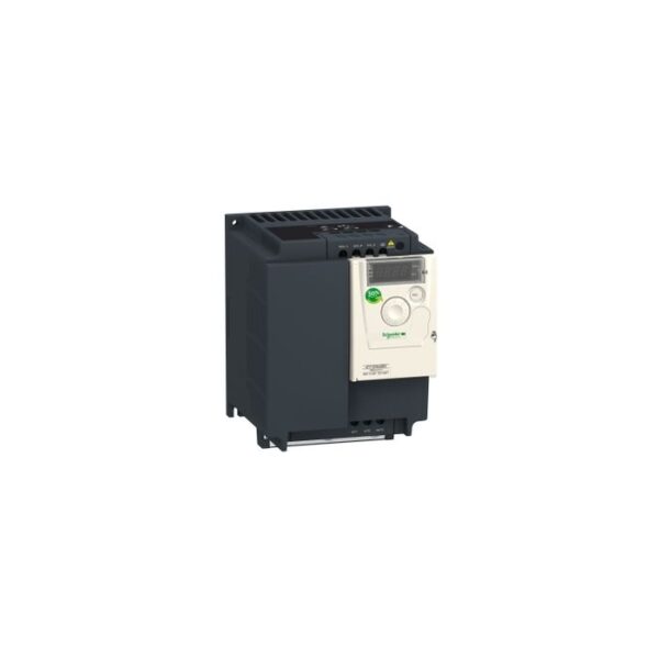 ATV12HU40M3 Variable speed drive ATV12 4kW 5hp 200.240V 3ph with heat sink Schneider Electric atv12hu40m3