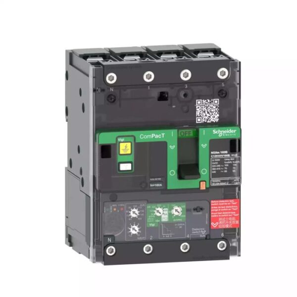 C11B44V100B NSXm100B 25kA AC 4P 100A 4.1 BUSBAR Schneider Electric c11b44v100b