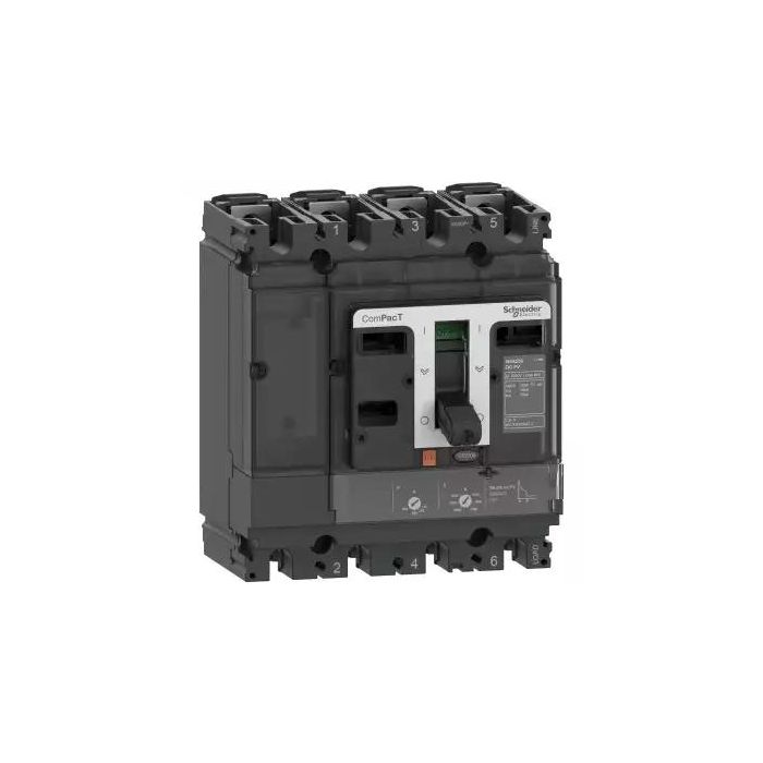 c16f4tm125d1.jpg C16F4TM125D1 NSX160F 36kA DCPV 4P 125A TMD Schneider Electric c16f4tm125d1