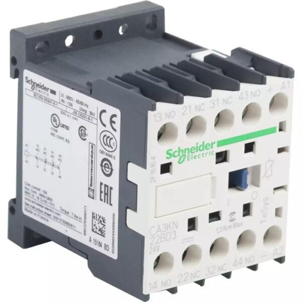 CA3KN22BD3 | ELECTROMAGNETIC RELAY - Schneider Electric